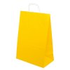 Taška barevná papírová 240x100x320mm - žlutá