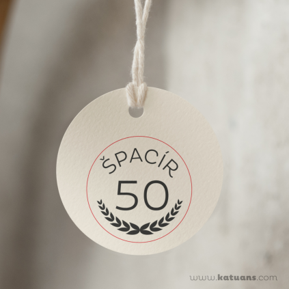 Razítko ŠPACÍR 50 (Typ razítka Pouze razítkovací štoček - guma)