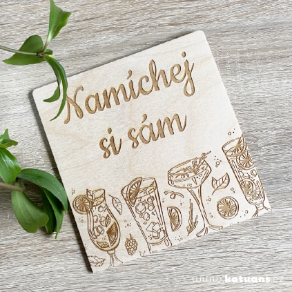 Cedulka - Namíchej si sám (Poděkování Bez ničeho)