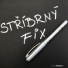 Stříbrný permanentní fix
