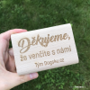 Dogs4you - děkujeme, dřevo