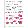 Svatební samolepky do svatebního alba