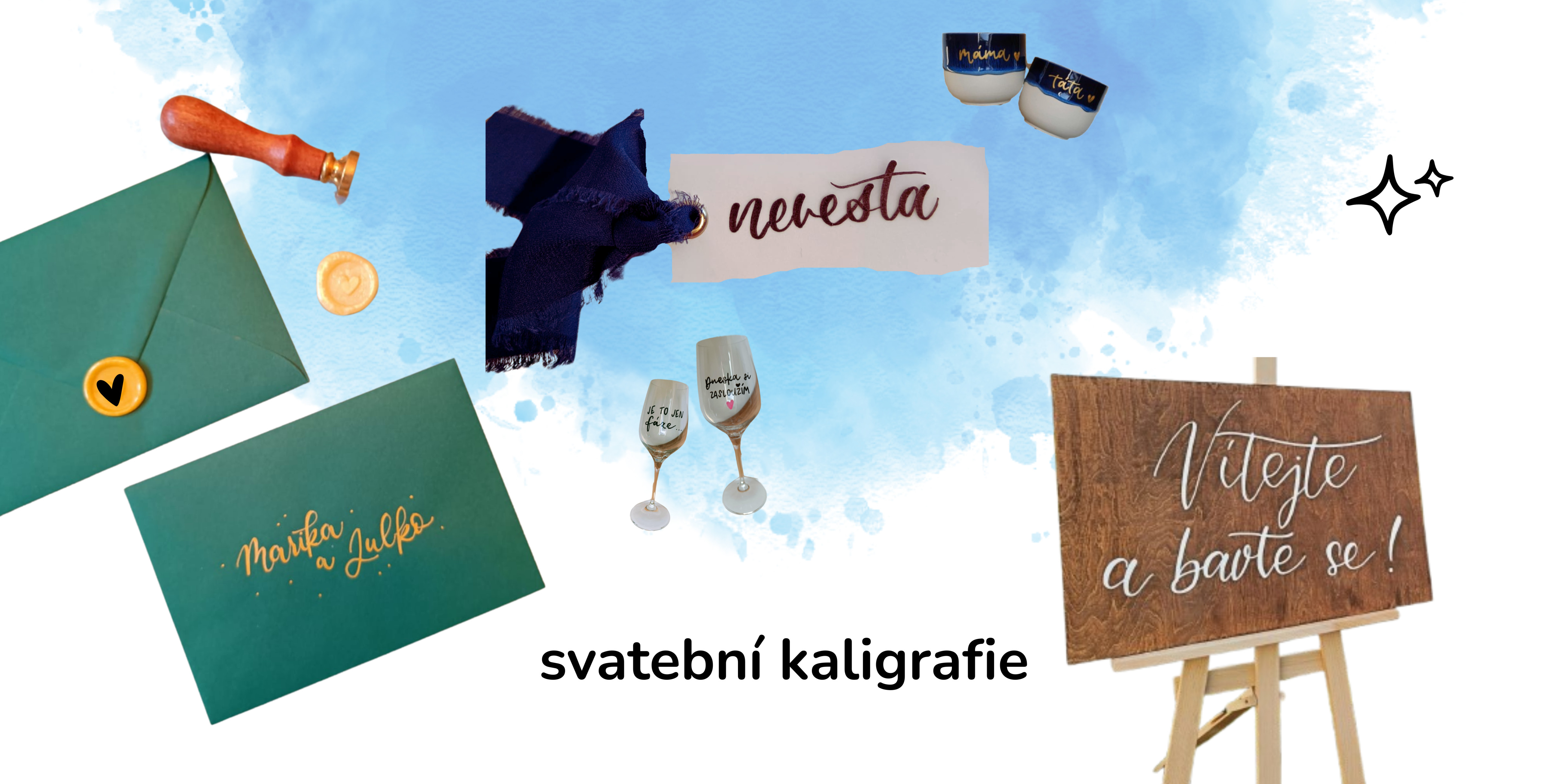 Svatební kaligrafie