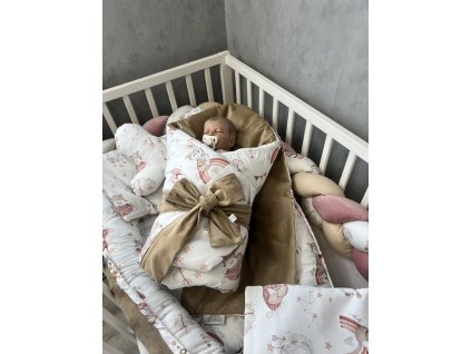 Hnízdečko 7v1 Bavlna premium + velvet 7v1