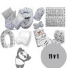 11. dilný set panda