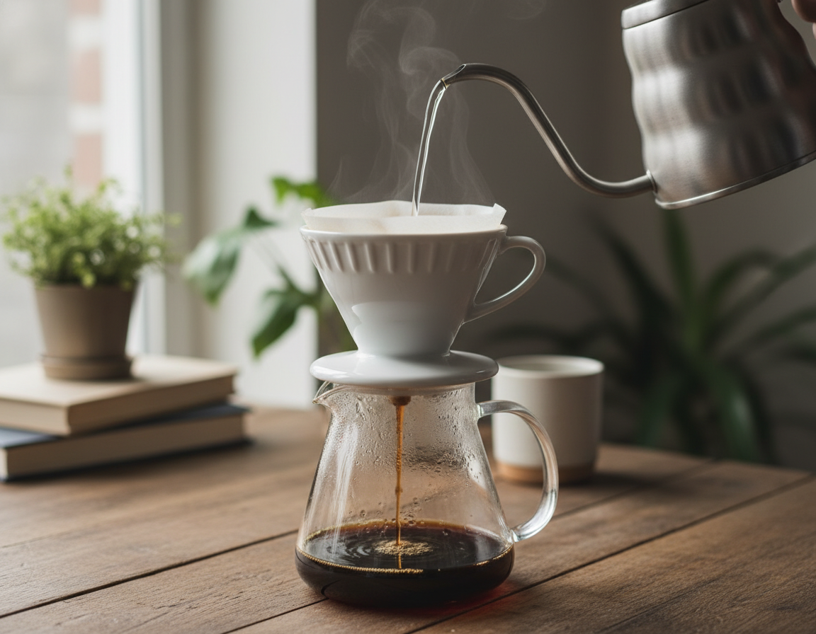 Filtr na kávu: Je lepší bělený, nebo nebělený?