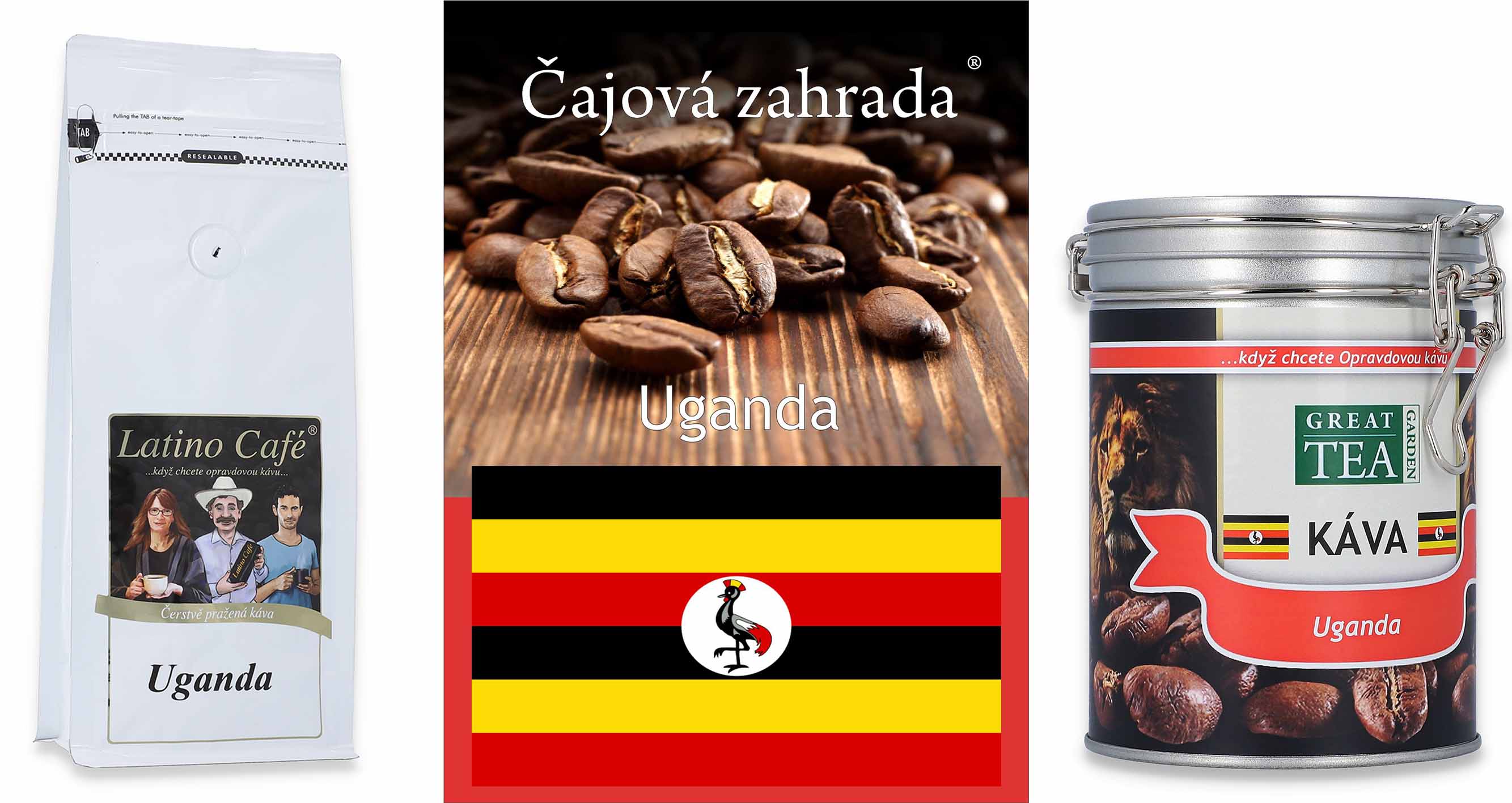 Uganda - Vyvážená káva s nádechem hořké čokolády
