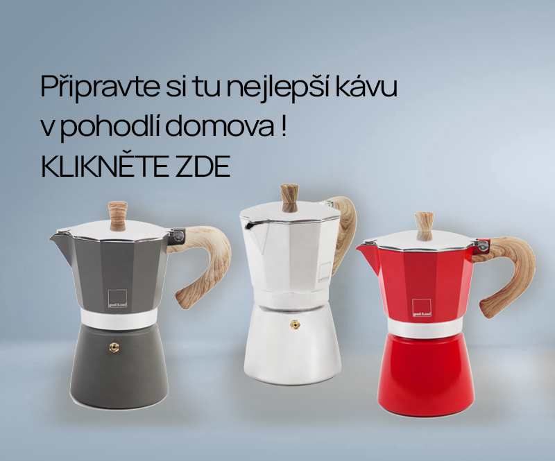 Moka konvičky na kávu