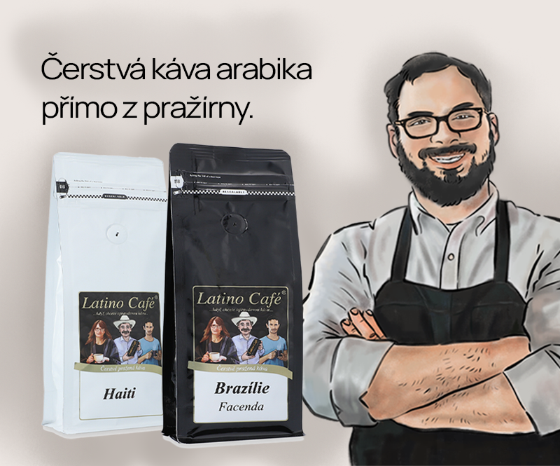 Čerstvě pražená káva přímo z pražírny