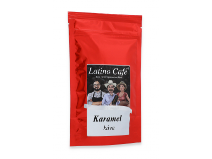 Čerstvě pražená káva - Karamel