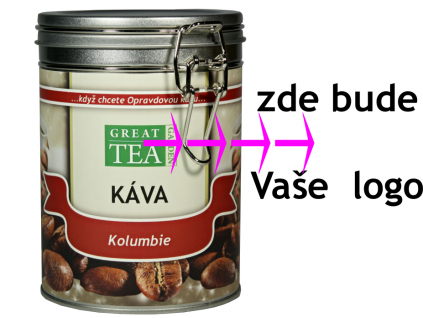 Firemní káva v dóze