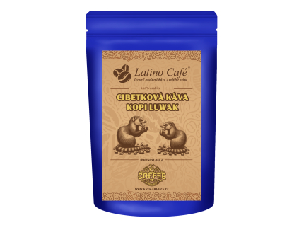 Čerstvě pražená káva arabika - Cibetková káva - Kopi Luwak