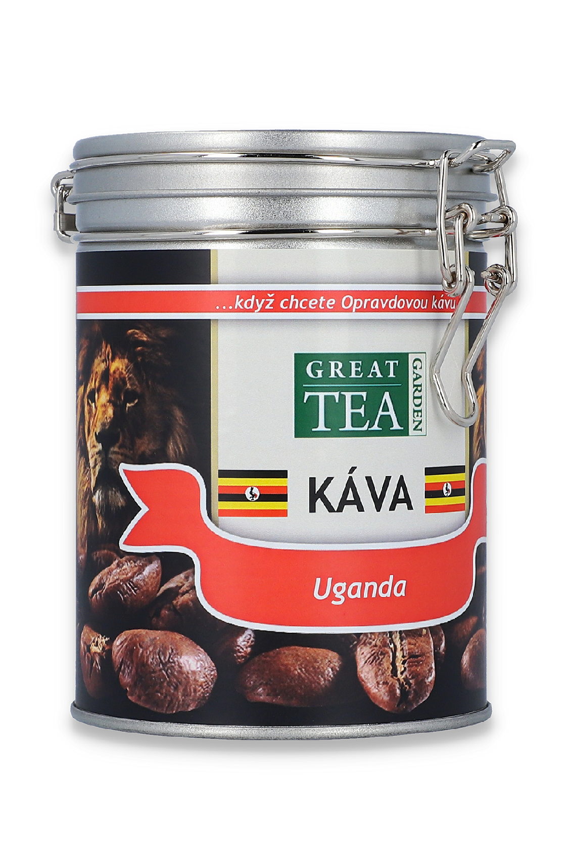 Zrnková Káva Uganda v dóze