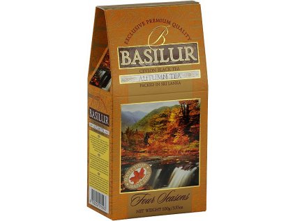 2556 basilur four seasons autumn tea podzimni cerny caj s javorovym sirupem sypany 100g