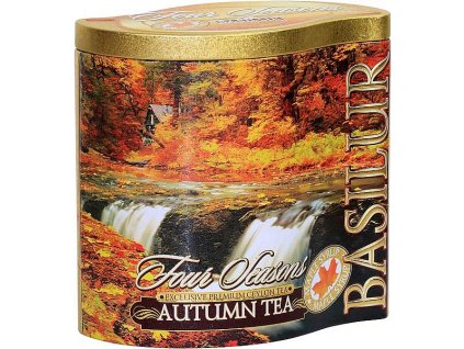2571 basilur four seasons autumn tea podzimni cerny caj s javorovym sirupem sypany 100g plechova cajova doza