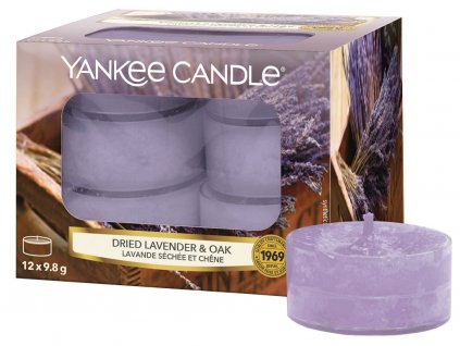 19037 yankee candle dried lavender oak cajove svicky