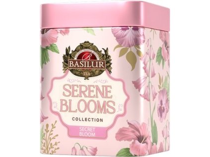 Basilur Serene Blooms Secret Bloom plech černých čajů, sypaný, 75 g