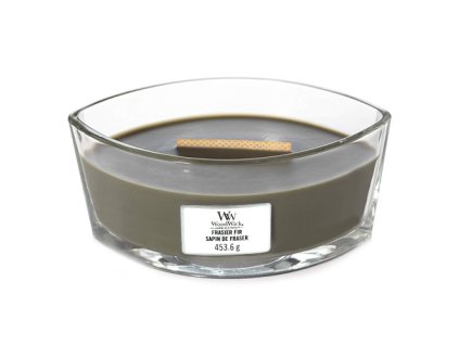 Sviečka Woodwick loď, vôňa jedľa, 453g. Fraser fir