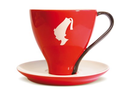 Julius Meinl šálka JUMBO na veľkú kávu alebo čaj, RED jumbo cup 250ml