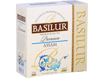 BASILUR Assam Premium - Čierny indický čaj, 100 porcií