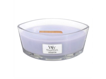 Sviečka Woodwick loď,vôňa levanduľa, 453g, LAVENDER SPA
