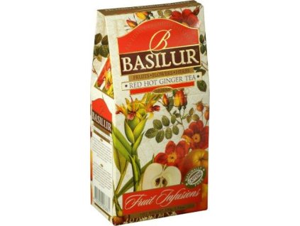 Basilur ovocný čaj so zázvorom , sypaný, 100g, Ginger, FRUIT INFUSIONS