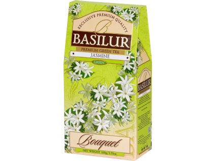 Basilur zelený jazmínový čaj, sypaný, 100g