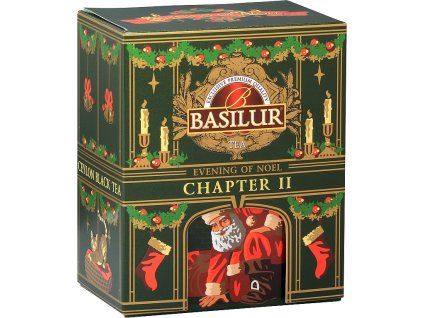 BASILUR cejlónsky čierny čaj s mandľami a škoricou. 75g. Vianočný čaj - Evening of Noel - Chapter II