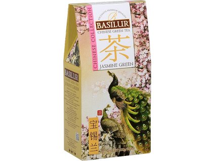 Basilur čínsky zelený čaj s jazmínom, sypaný, 100g. Basilur Chinese Jasmine Green Tea