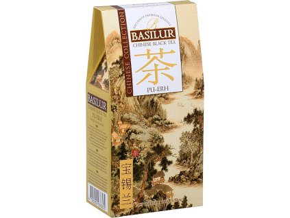 Basilur čínsky čierny fermentovaný čaj sypaný, 100g. BASILUR Chinese Pu-Erh