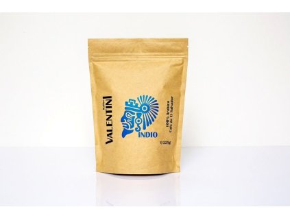 Káva Valentini - Indio 225g, 100% Arabica, zrnková