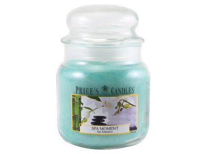 Sviečka Price´s, vôňa chvíľa pohody a relaxu. 411g. SPA MOMENT