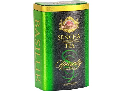 Basilur Sencha Špecialty 100 g, čistý zelený listový čaj, sypaný, green tea