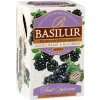 Basilur ovocný čaj čierny rybí - ostružina, porciovaný s prebalom, 25 porcií, BLACKCURRANT and BLACKBERRY