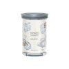 Yankee Candle Signature Soft Blanket - Vonná sviečka v sklenenom tumbleri, vôňa bergamotu, citrusu a vanilky, 2 knôty, 567g