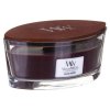 Sviečka Woodwick loď, vôňa Black cherry - čierna čerešňa, 453g