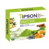 BIO MATCHA čaju Tipson. 60 porcií. Darčeková čajová kazeta Matcha tea Assorted