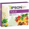 BIO bylinné čaje Tipson TULSI - indická bazalka s príchuťami. 60 porcií. Certifikát USDA Organic. BIO TULSI assorted