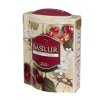Basilur BLACK SWEET CHERRY plech 100g, cejlónsky čaj s príchuťou čerešní, sypaný, 100g, plechová dóza, Sweet cherry.