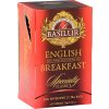 Basilur raňajkový čaj, čierny, porciovaný s prebalom, 25 porcií. English breakfast