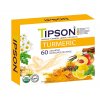 BIO čaj s kurkumou (turmeric) značky Tipson zo Srí Lanky, darčeková kazeta 60x1,5g. Certifikát USDA Organic