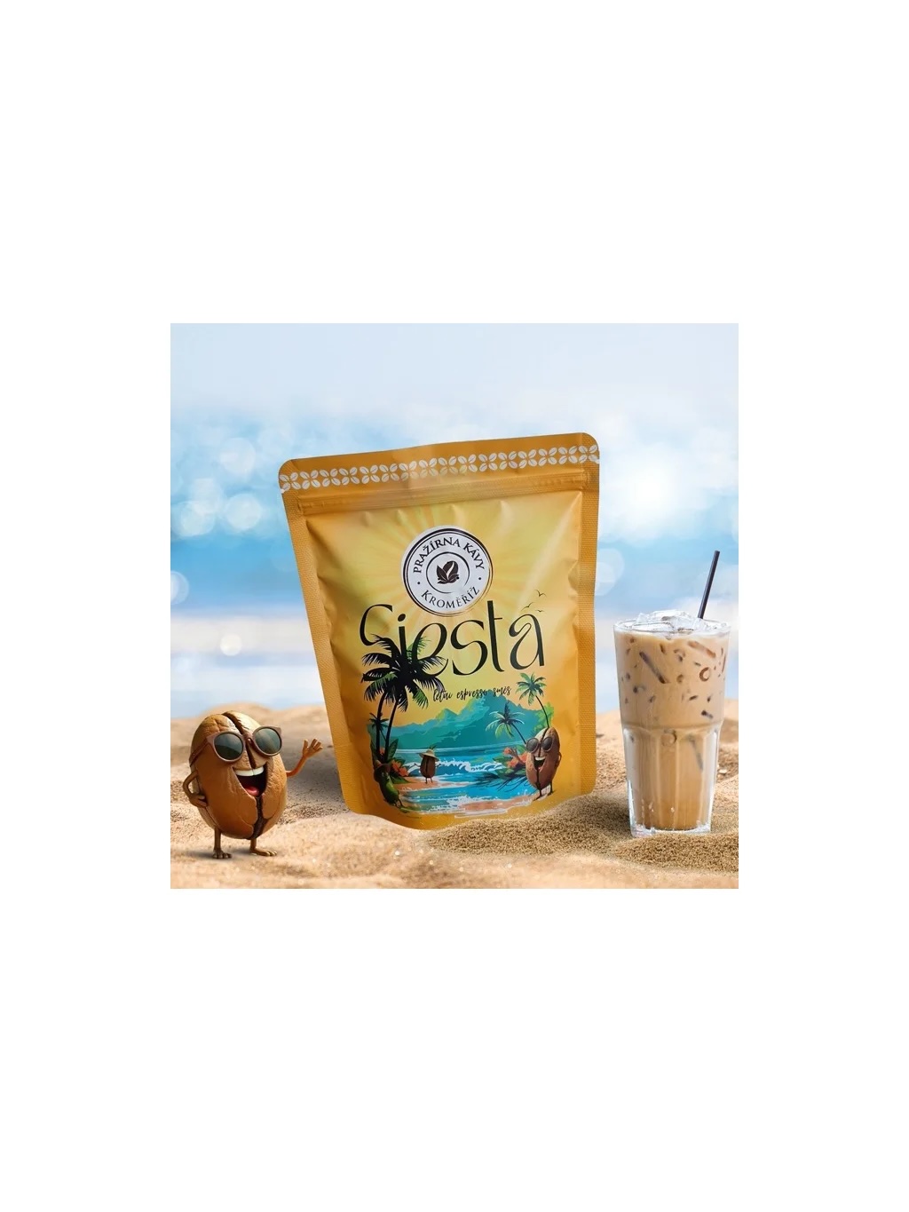 Novinka: Letní espresso směs Siesta – léto v každém šálku ☀️