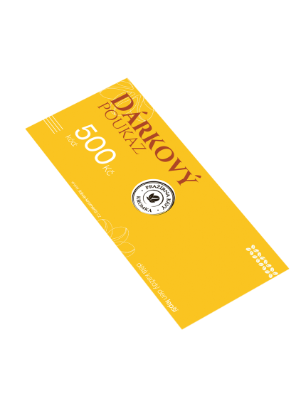 Dárkový poukaz na 500 Kč