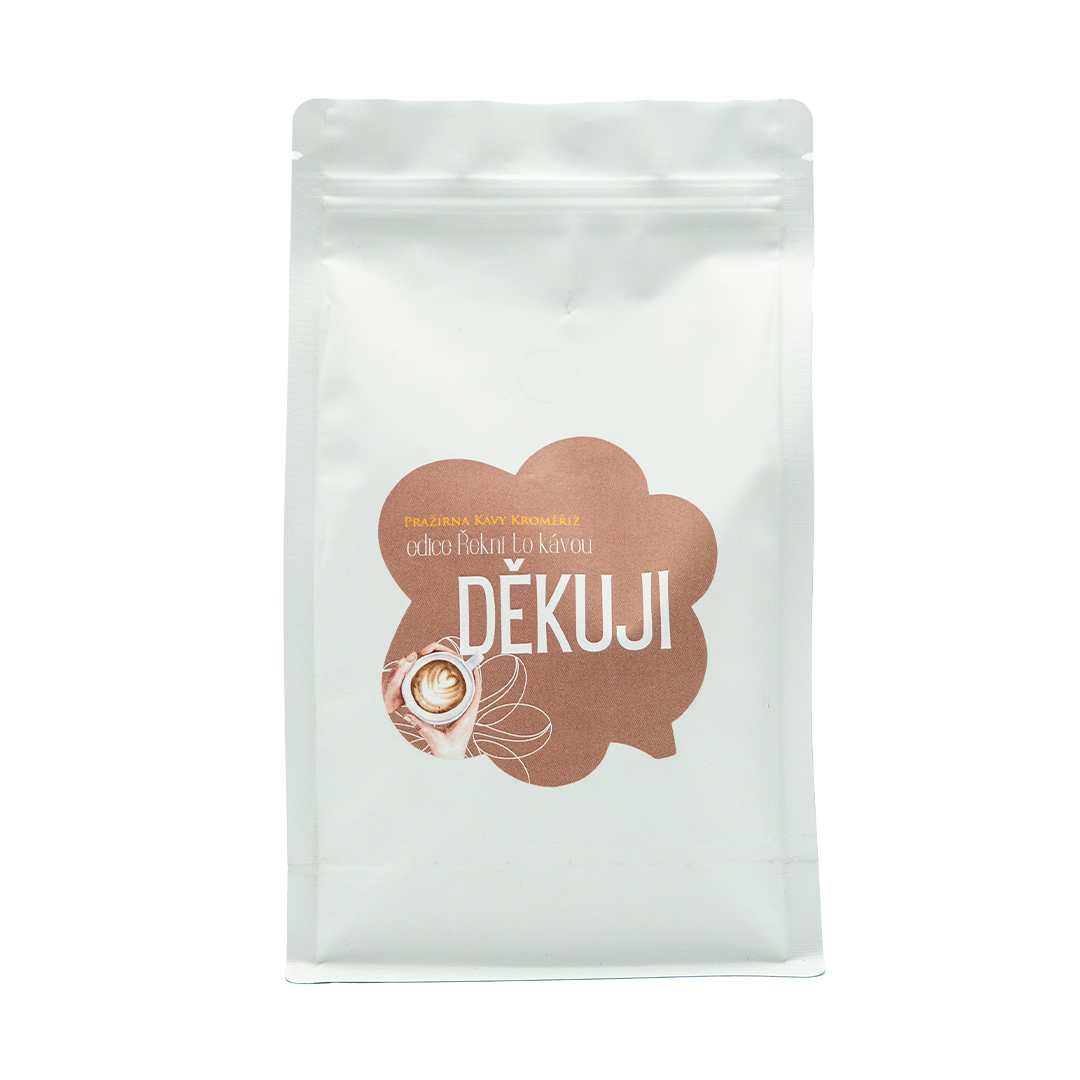 Káva Kroměříž Řekni to kávou - DĚKUJI 250 g