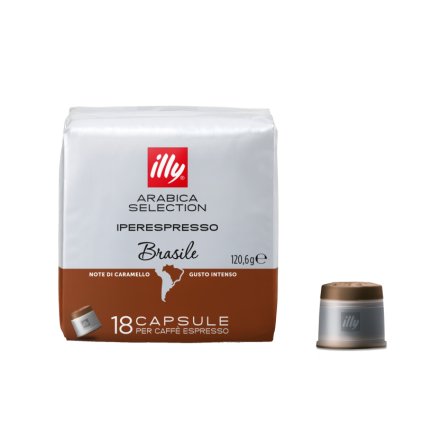 Kapsle illy IperEspresso Brasile 18 ks