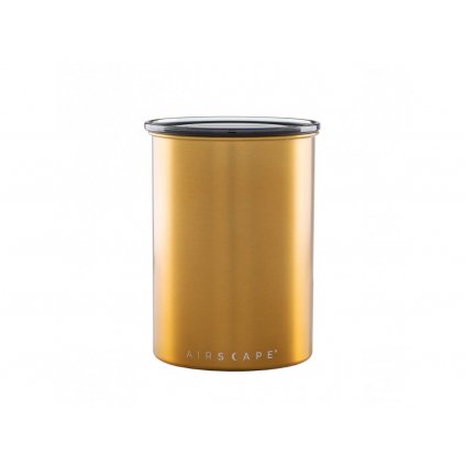 Dóza Airscape nerezová 500 g - Brushed Brass Gold