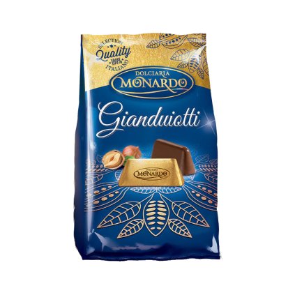 Čokoládové pralinky MONARDO Gianduiotti 100 g
