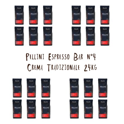Pellini Espresso Bar n°4 Crema Tradizionale 24x1kg