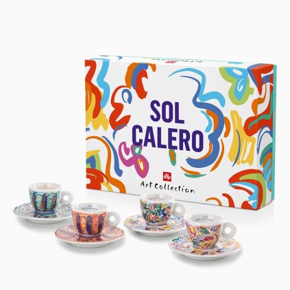 Illy kolekce 2025 SOL CALERO - espreso 4 ks