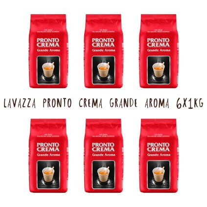 Lavazza Pronto Crema Grande Aroma 6x1kg